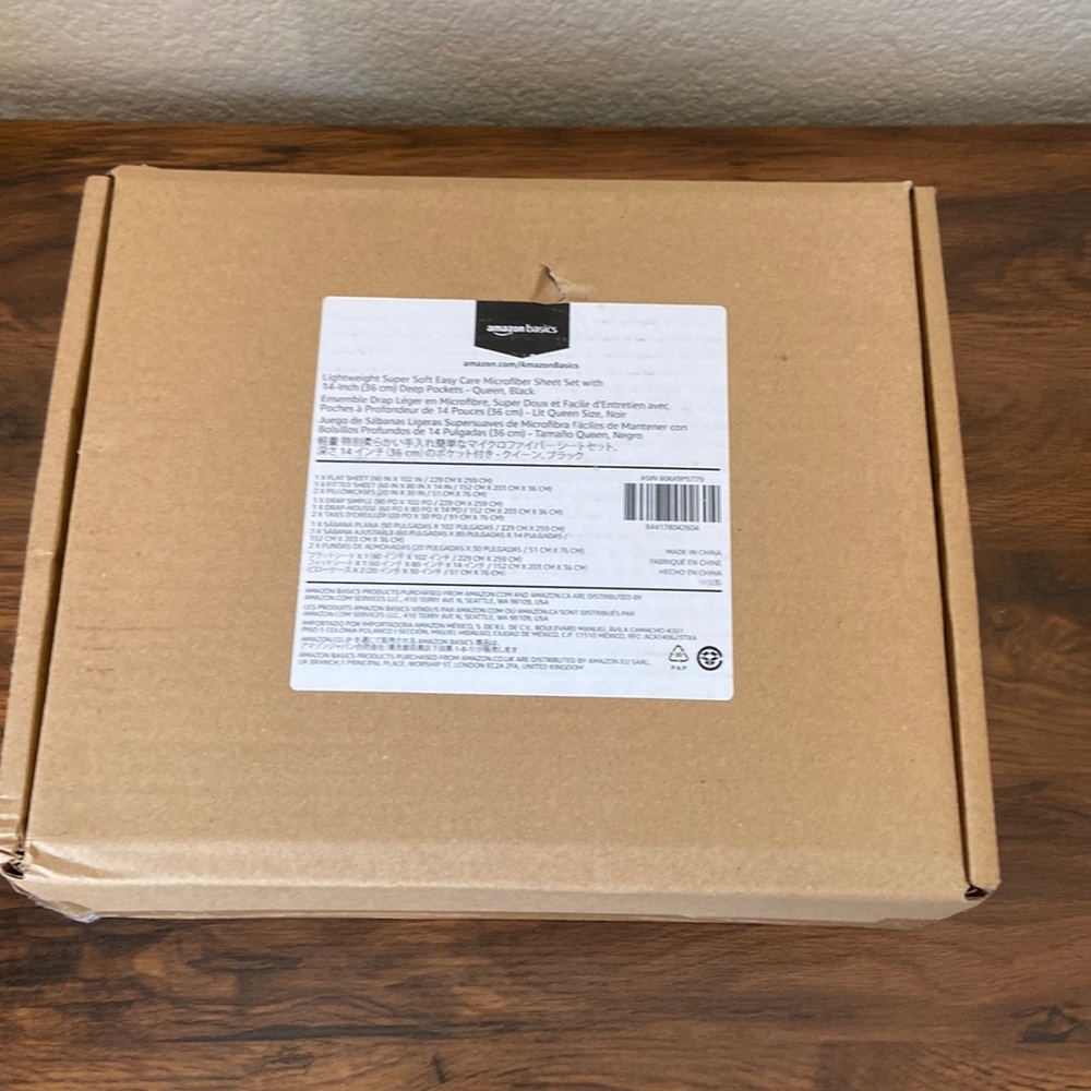Microfiber sheets set